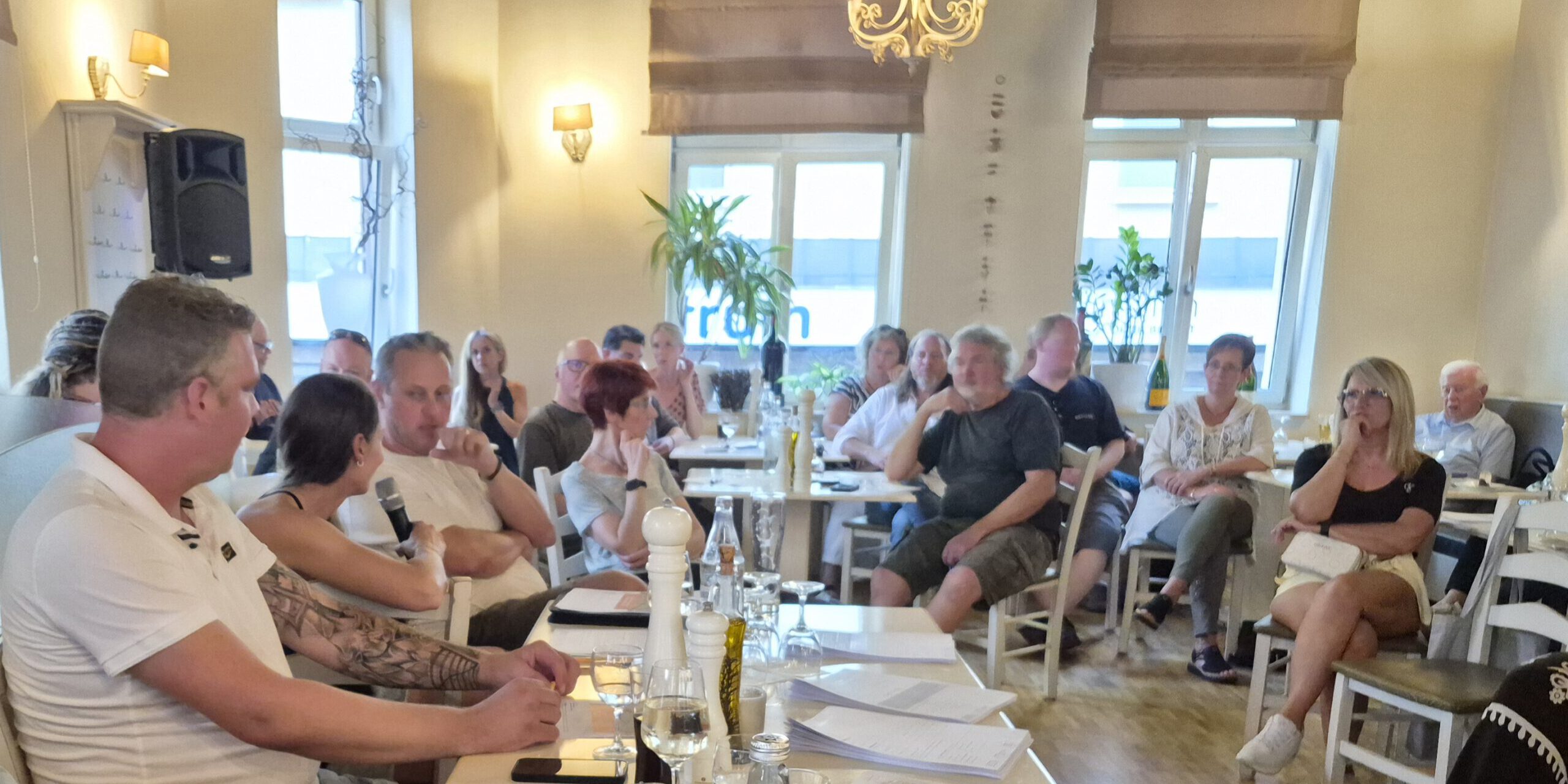 Versammlung vom Stadtmarketing Altena im Kuzina