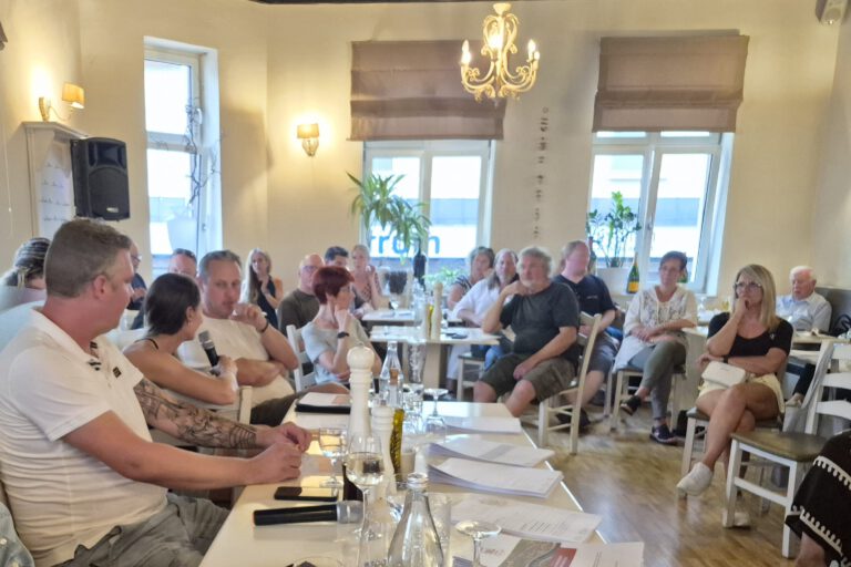 Versammlung vom Stadtmarketing Altena im Kuzina