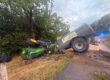 Trecker in Ardey überschlagen