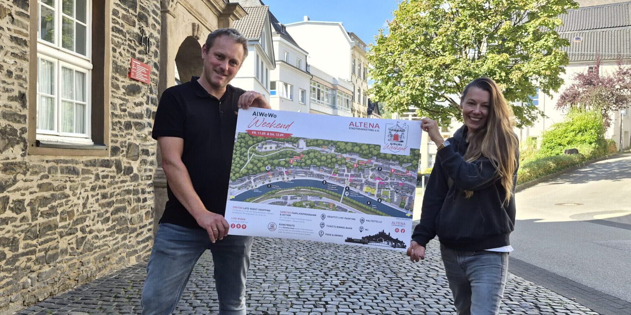 Alexander Schmitz und Ella Gerzmann