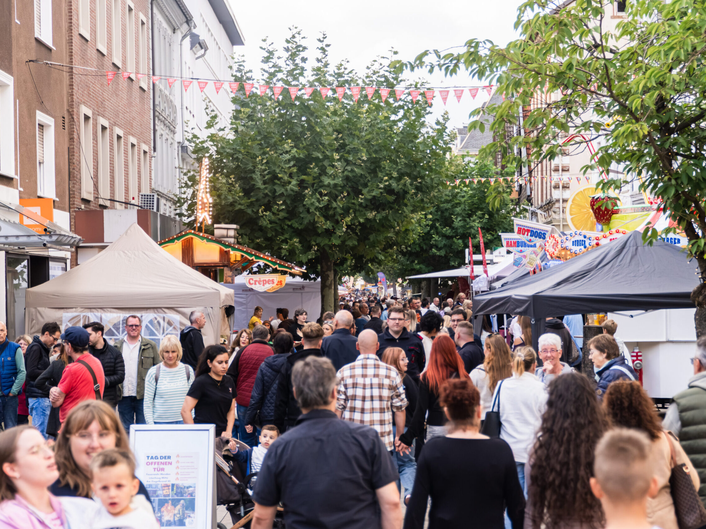 750 Jahre Menden, Stadtfest am Samstag
