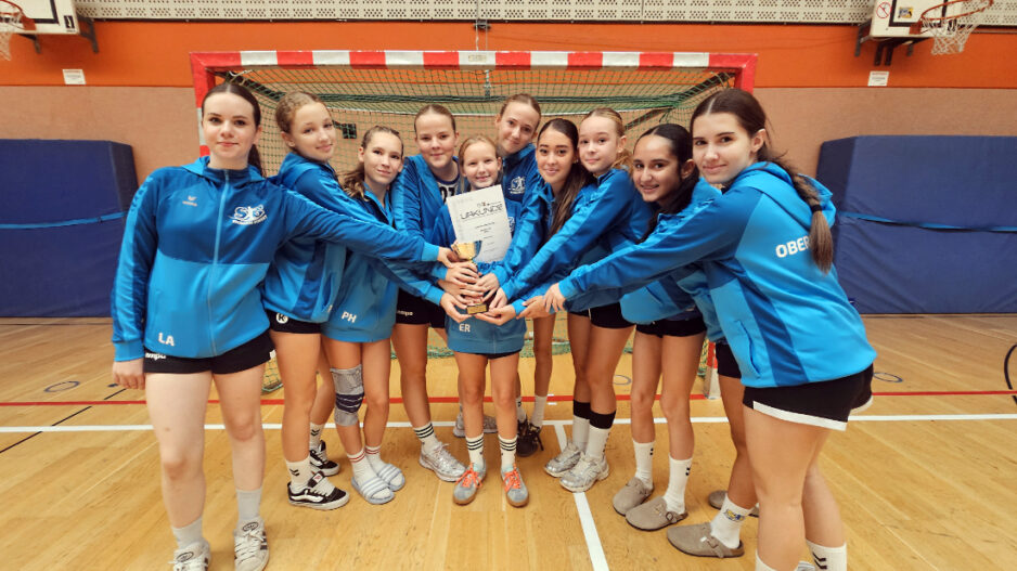 Handballerinnen des Burggymnasiums Altena