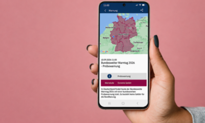 Sy,mbolbild bundesweiter Warntqag