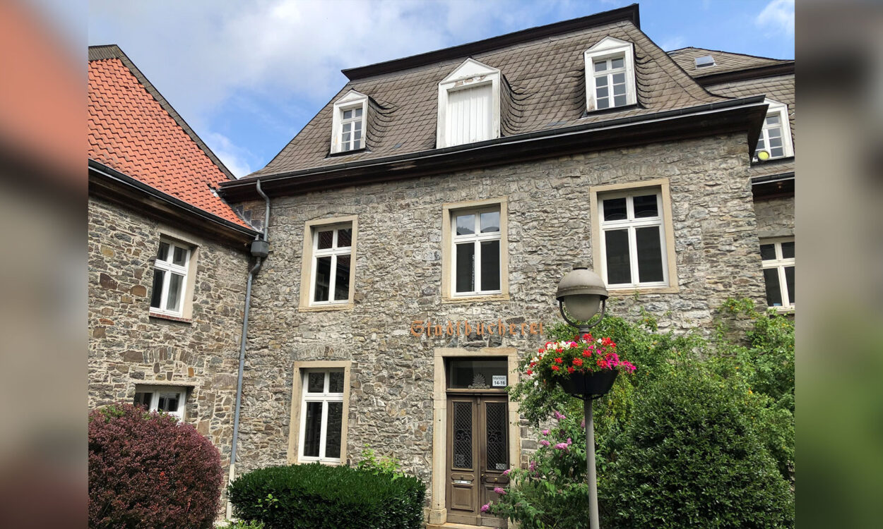 Das Gebäude der Stadtbücherei