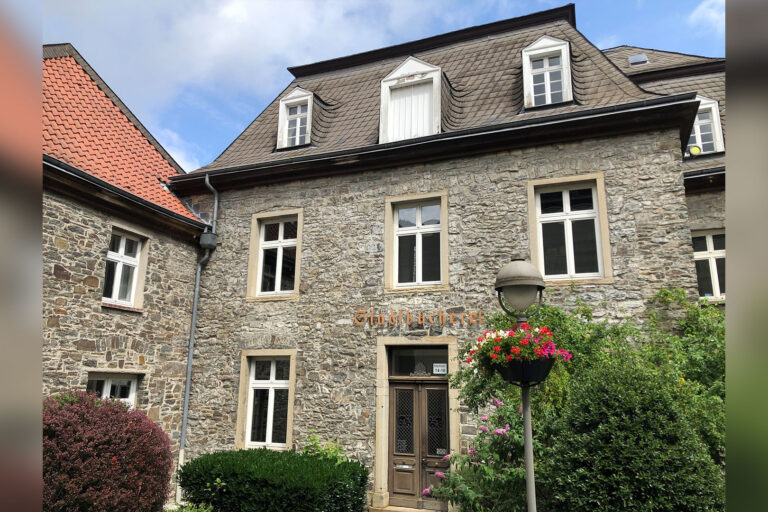 Das Gebäude der Stadtbücherei